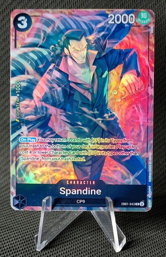 One Piece Proxy Card Holo - Spandine EB01-043 Memorial Collection