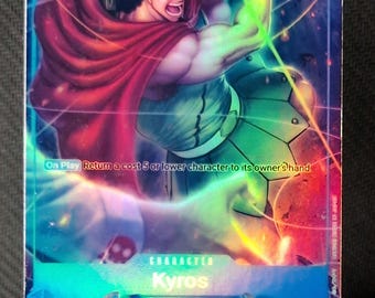 Kyros OP10-046 SR Royal Blood - ONE PIECE Card Game Japanese Kyros OP10-046 SR Royal Blood - ONE PIECE Card Game Japanese