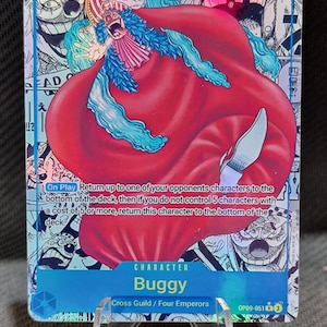 One piece character manga art custom card proxy Buggy OP 09-051 ENG version
