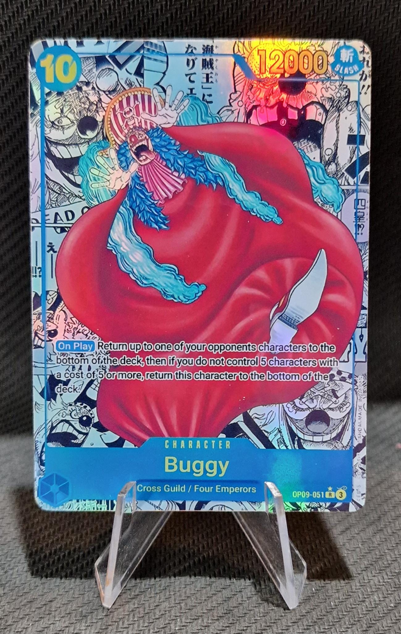 One Piece Character Manga Art Custom Card Proxy Buggy OP 09