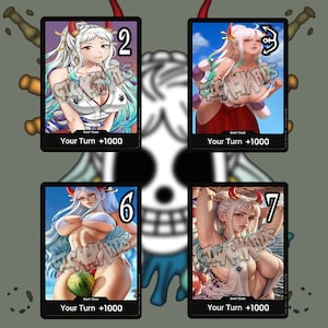 One Piece DON!! - Custom card - Handmade - Yamato set
