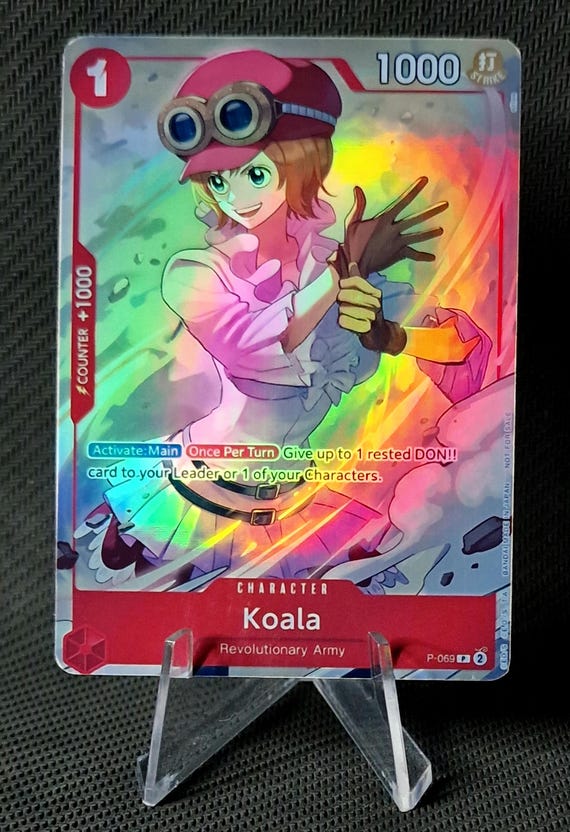 One Piece Proxy Card Holo - Koala P-069 Promo Friendly Match Eng