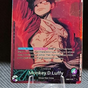 One Piece Proxy-kaart Holo - Monkey.D.Luffy Leader EB02-010 Alt Art