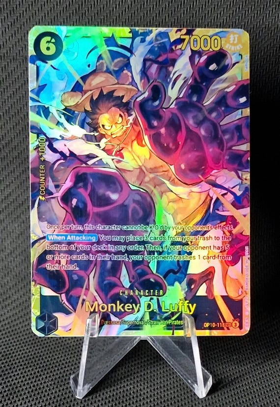 One Piece Proxy Card Holo - Monkey D. Luffy OP10-118 Character