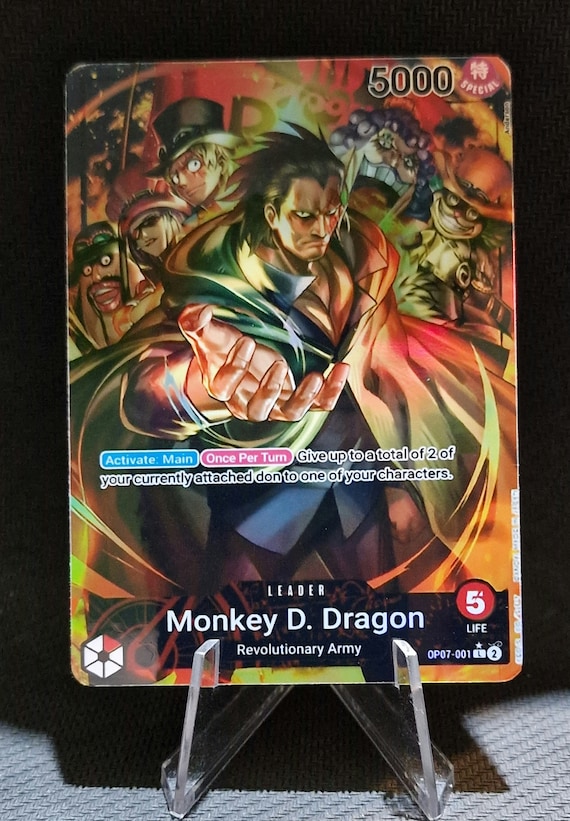 カードダスその他 Monkey D. Dragon character card Monkey D Dragon OP07-015 SP Full Art SR Emperors in the New