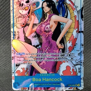 One Piece Charakter Manga Art Custom Card Proxy Boa Hancock OP 07