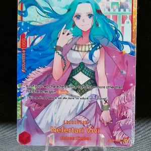 One Piece-Ersatzkarte Holo – Nefeltari Vivi OP04-118 Charakter Sec
