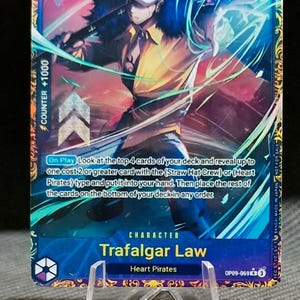 One Piece proxy card Holo - Trafalgar Law OP09-069 Character Flagship Battle 2025 Eng version