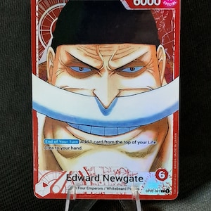 Carte proxy One Piece Holo - Edward Newgate OP02-001 Alt Art