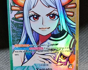 One Piece Proxy Card Holo - Yamato Leader OP06-022 Alt Art
