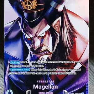 Carte proxy One Piece Holo - Magellan OP02-085 Personnage spécial OP04