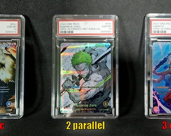 One piece card waifu leader art proxy gem mint 10 Crocodile Roronoa Zoro Yamato OP 01 06