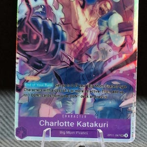 One Piece Proxy Card Holo – Charlotte Katakuri OP11-067 Charakter