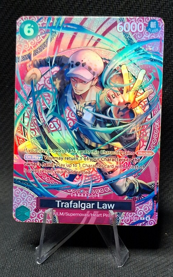 One Piece Proxy Card Holo - Trafalgar Law OP13-031 Special