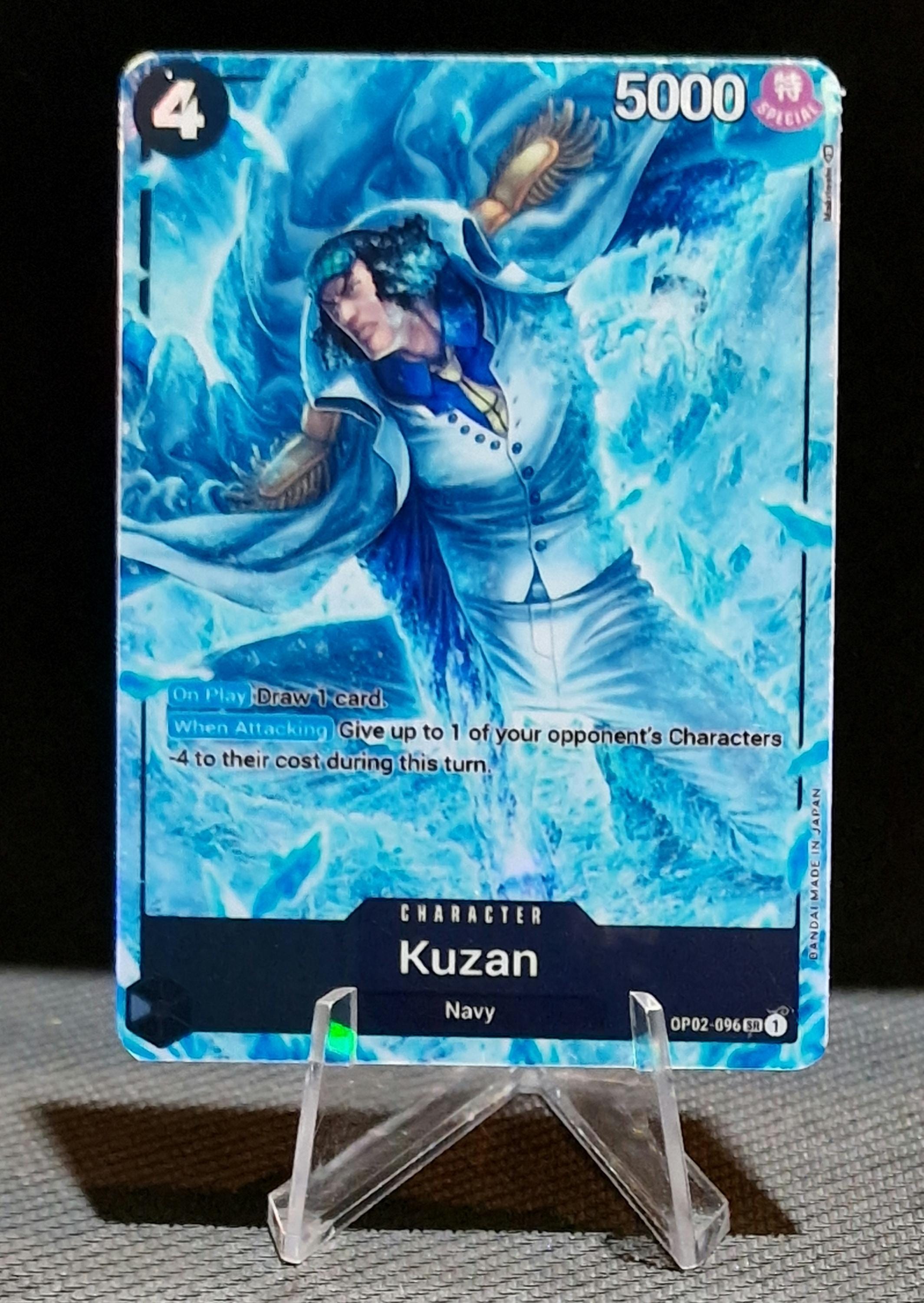 kuzan one piece card game OP10-082 Kuzan (SR*)