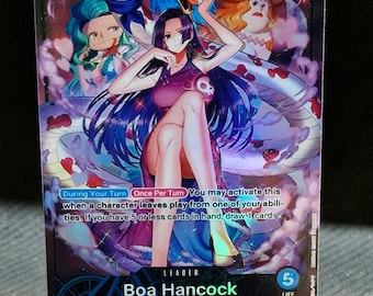 One Piece Proxy Card Holo - Boa Hancock Leader OP07-038 Alt One Piece Proxy Card Holo - Boa Hancock Leader OP07-038 Alt