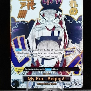 One Piece proxy card Holo - My Era...Begins!! OP09-096 Character PRB-02 The Best Premium Booster