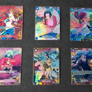 One Piece proxy card Holo - Character Premium Booster One Piece Card The Best Storage Box Set ENG Vers