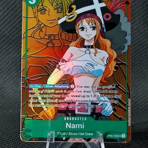 Carte proxy One Piece Holo - Personnage Nami OP02-036