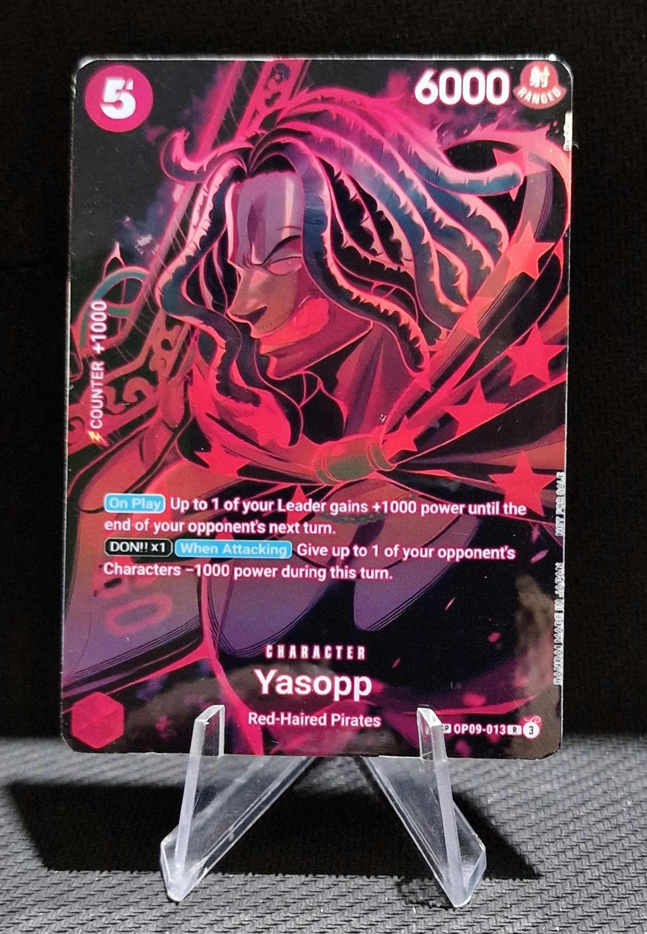 ワンピース ApolinaxMP DorotheaPatchworkDress3-5y One Piece Proxy Card Holo - Yasopp OP09-013 Special Art OP12 - Etsy