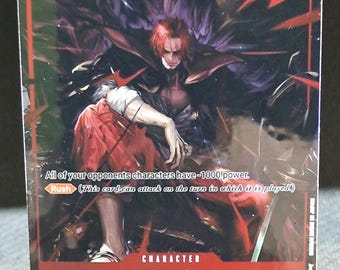 Tarjeta proxy de One Piece Holo - Shanks OP09-004 Personaje