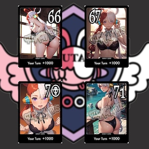 Carte personnalisée Don rouge One Piece Trading Uta 2
