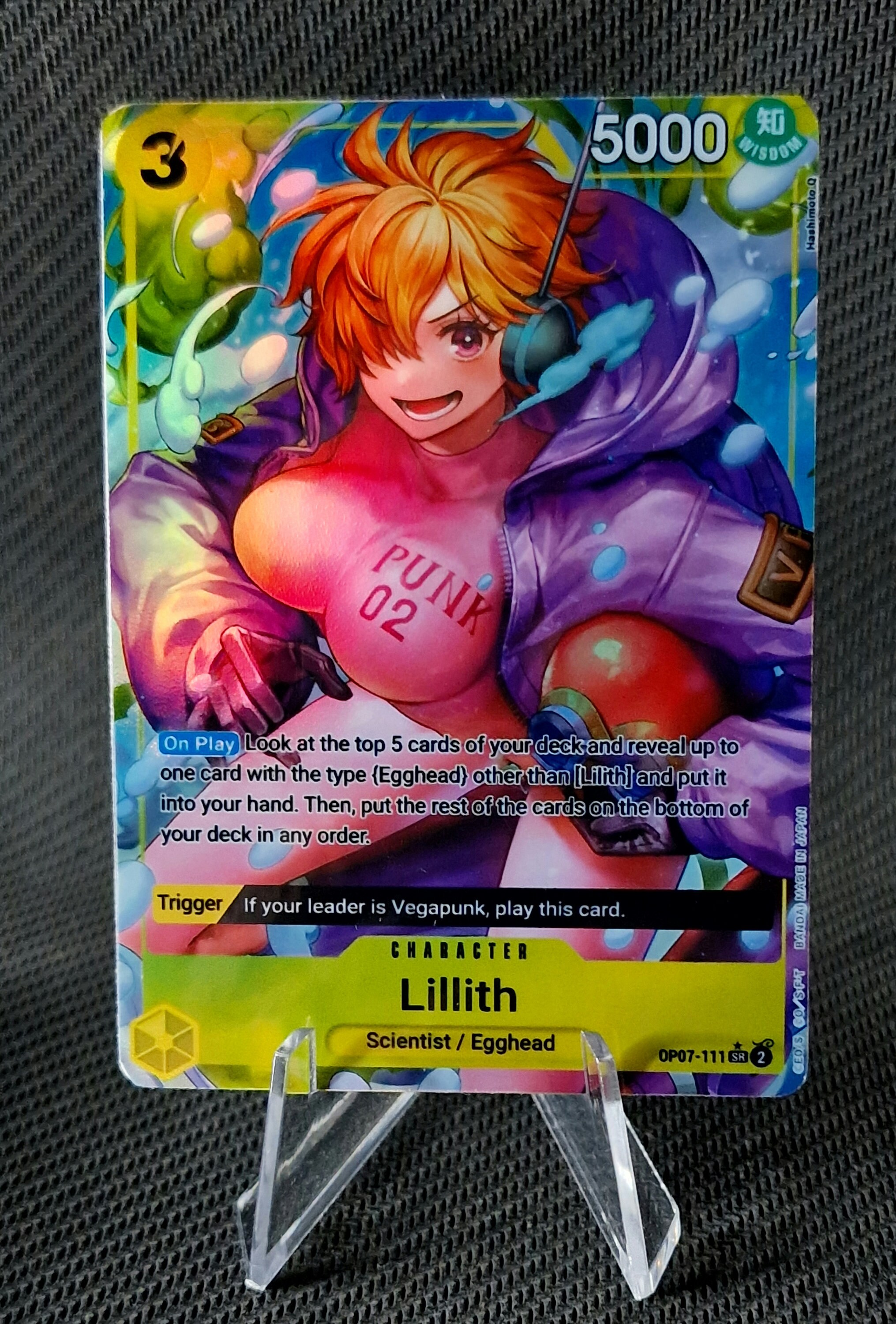 One Piece Proxy Card Holo - Monkey D. Luffy Franky Portgas D