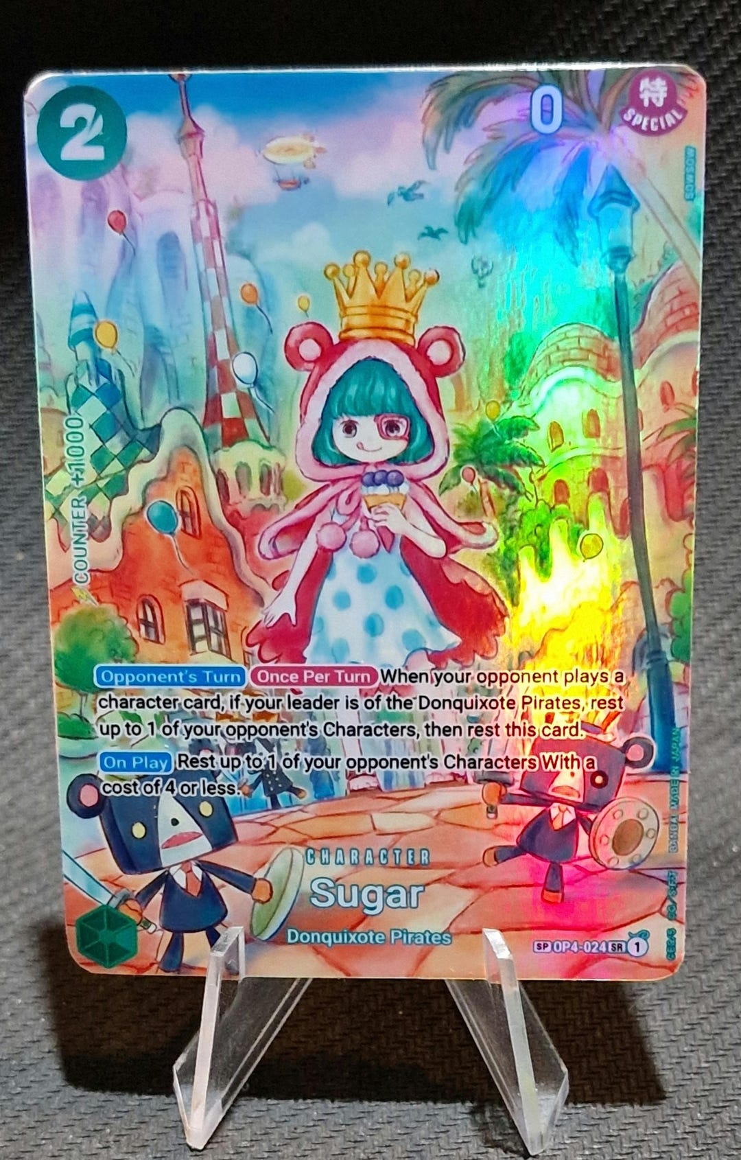 One Piece Proxy Card Holo - Sugar OP04-024 Special Character OP06 - Etsy