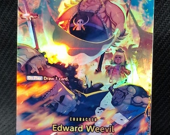 One Piece Proxy Card Holo - Edward Weevil EB01-023 Special