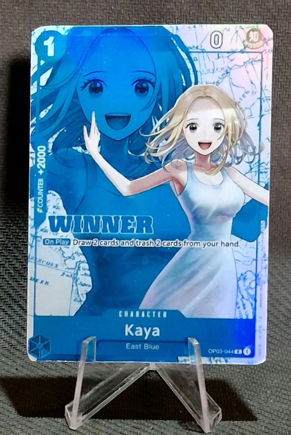 One Piece Proxy Card Holo - Kaya OP03-044 Character Winner Pack