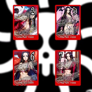One Piece DON!! - Custom card - Handmade - Boa Hancock set color