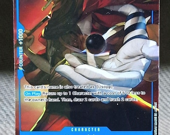 One Piece Proxy Card Holo - Personagem Sogeking OP03-122