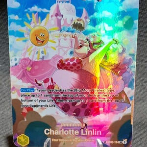 One Piece Proxy-Karte Holo – Charlotte Linlin OP03-114 Sondercharakter OP06