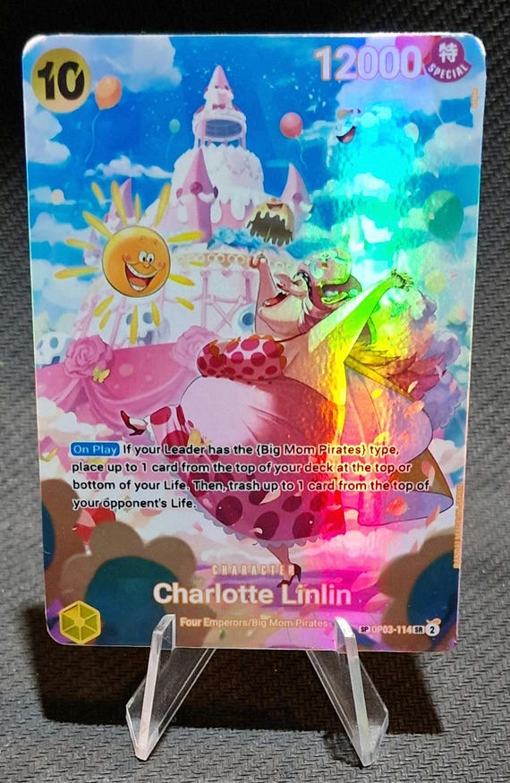 One Piece proxy card Holo - Charlotte Linlin OP03-114 Special Character OP06