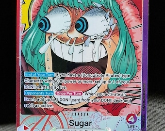 one piece card game sugar Official Card Sleeve 9 Using these sleeves helps maintain the value of your cards and protects them for future games or collections Sugar | One Piece TCG