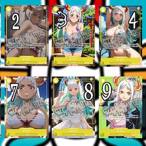One Piece Charakter benutzerdefinierter Kartenhandel Waifu Jap Yamato OP 04