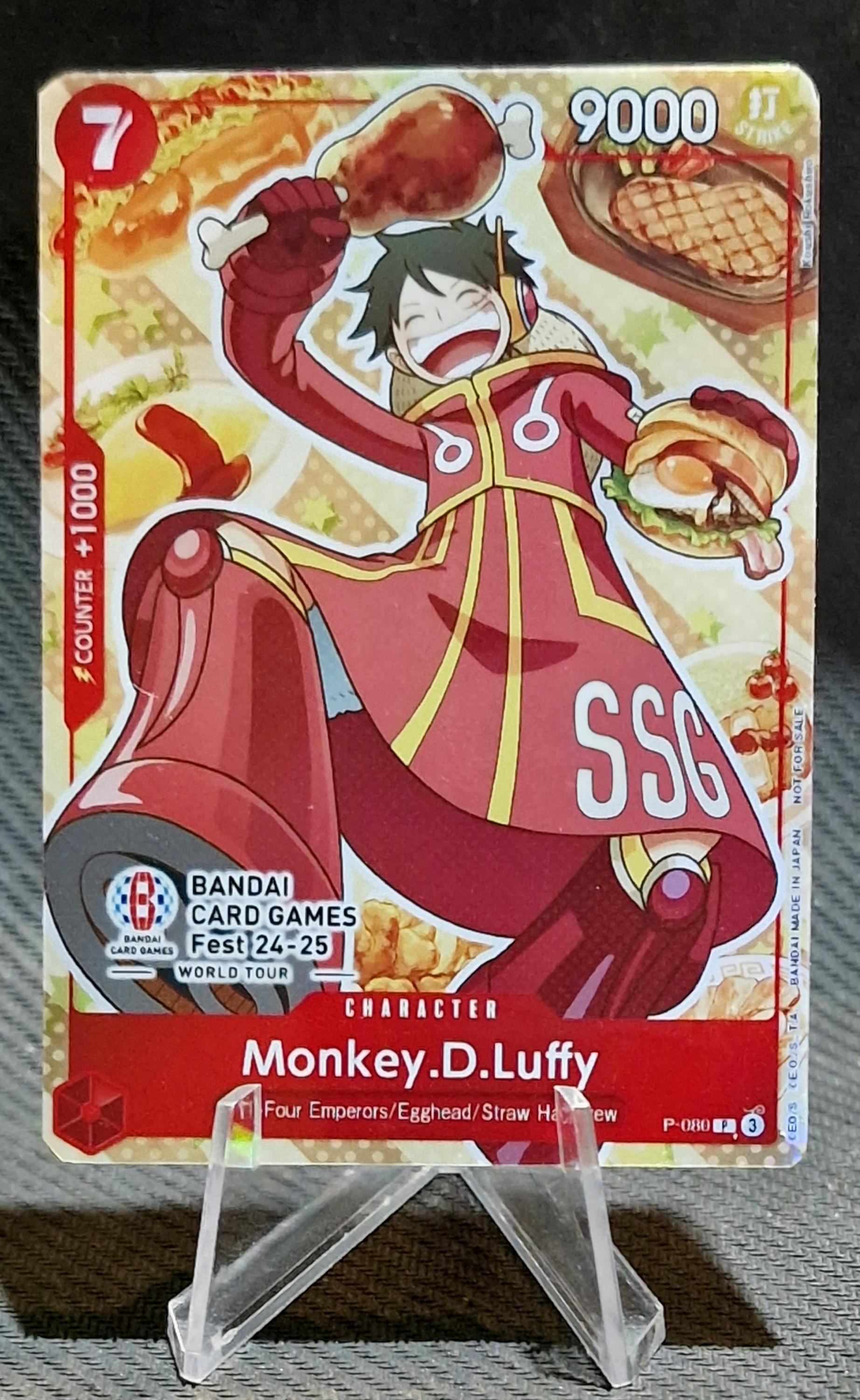 ONE PIECE カードゲーム ゼウス プロモカード BCG Fest - メルカリ