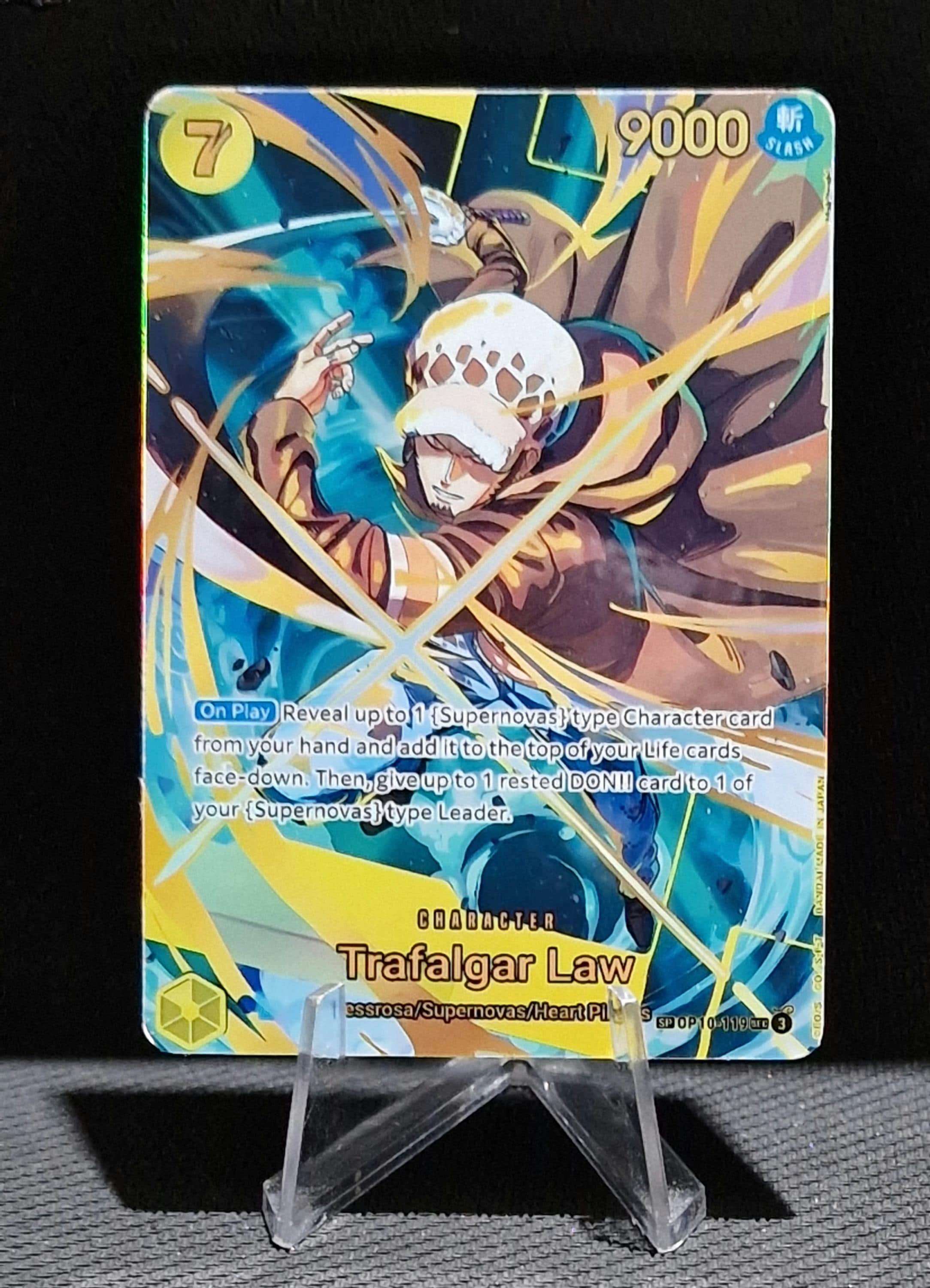 One Piece Proxy Card Holo - Trafalgar Law OP10-119 Character PRB