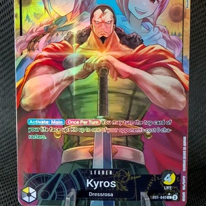 One Piece Proxy-Karte Holo – Kyros Leader EB01-040 Alt Art