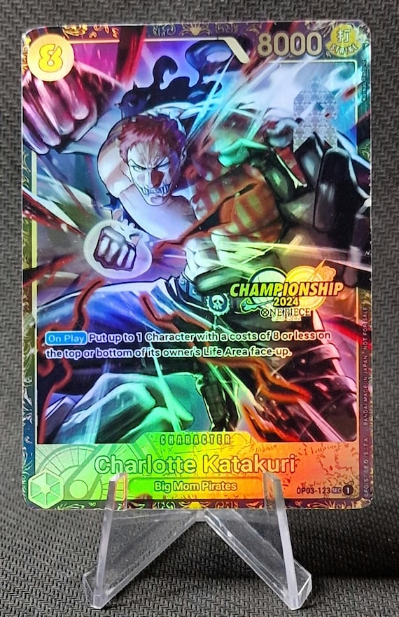 One Piece Proxy Card Holo - Charlotte Katakuri OP03-123 Character