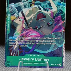One Piece Proxy Card Holo - Schmuck Bonney EB02-015 Charakter