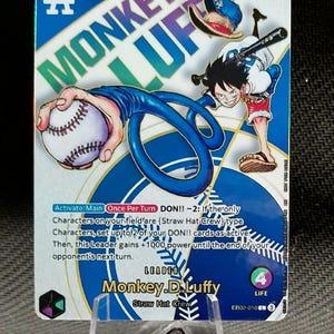 One Piece Proxy Card Holo - Adio P-078 Character Sealed Prize for