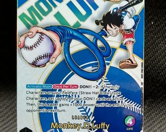 One Piece Proxy Card Holo - Monkey.d.luffy Leader EB02-010