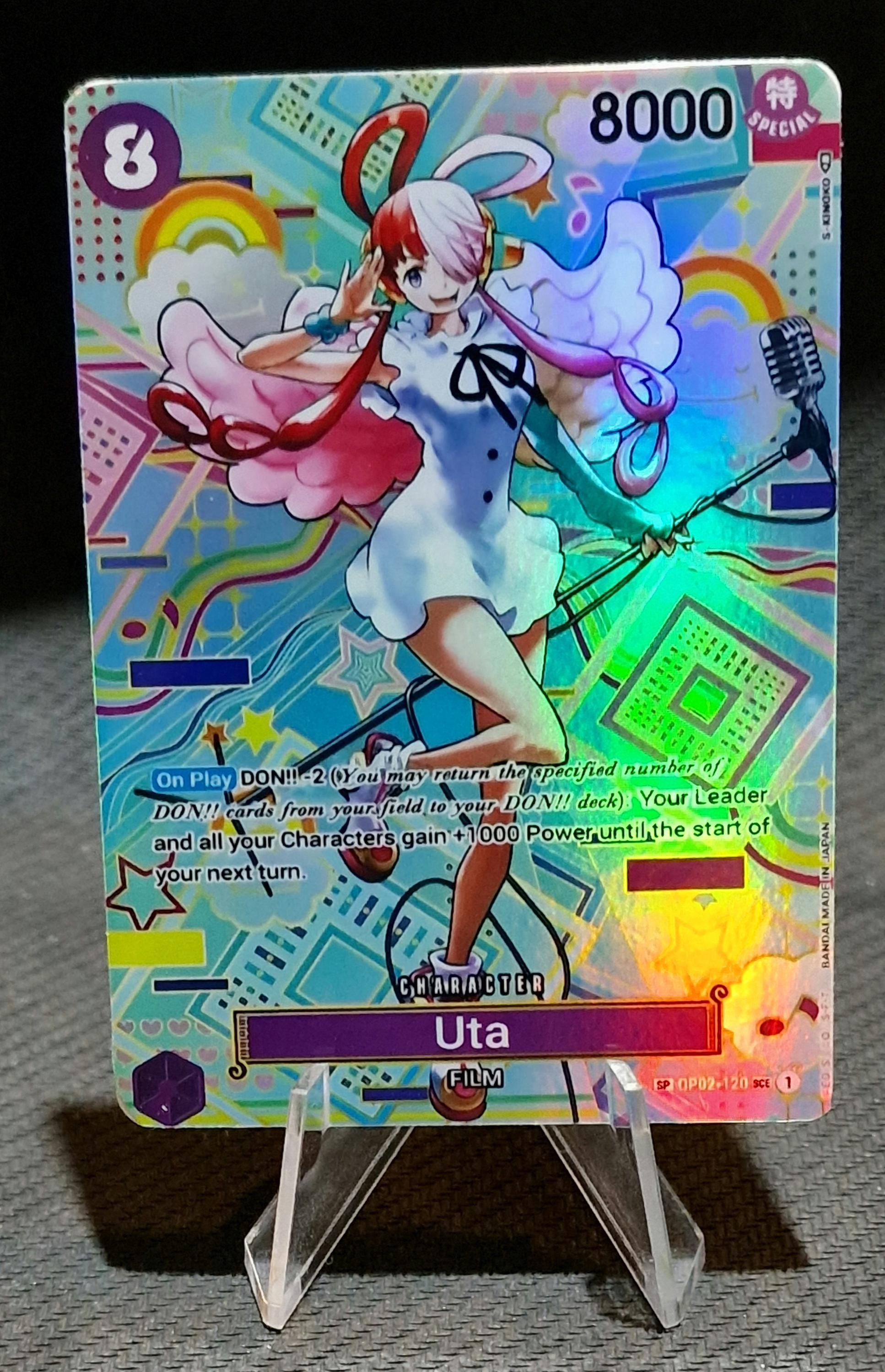 One Piece Proxy Card Holo - Uta OP02-120 Special Character