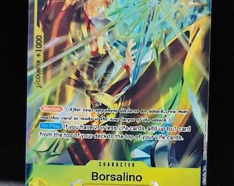 Tarjeta proxy personalizada de personaje de One Piece Borsalino EB04-058 Alt