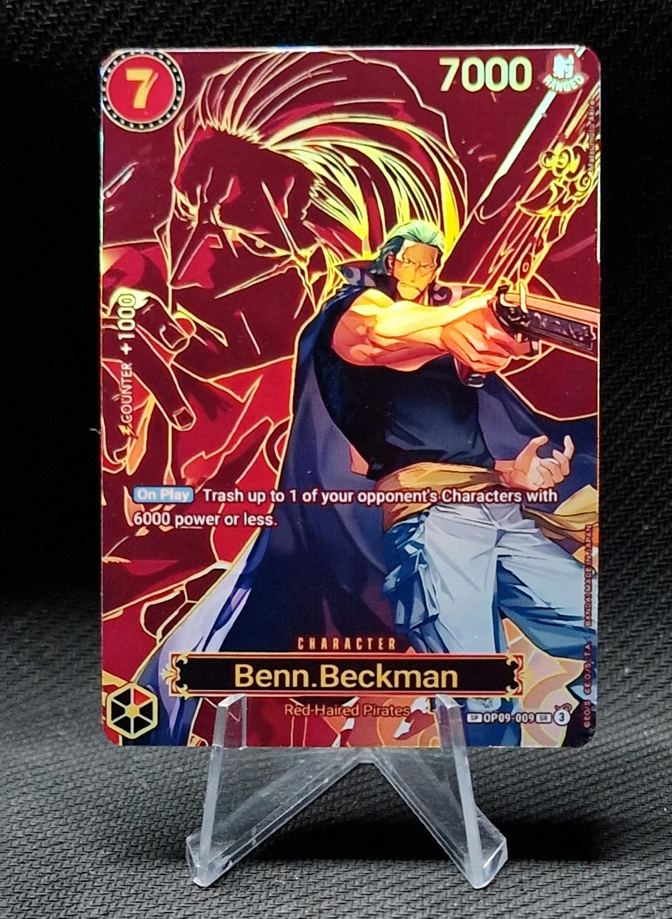 One Piece Proxy Card Holo - Benn.beckman OP09-009 Special Art OP13