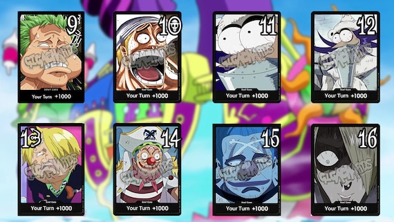 ワンピース ドン!! カスタムカード - ミームフェイス ホロ - Etsy 日本