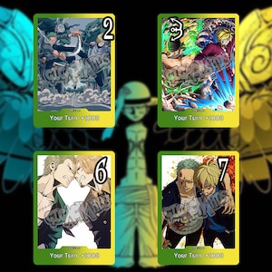 One Piece DON!! - Individuelle Karte - Handgemacht - Zoro & Sanji Setfarbe