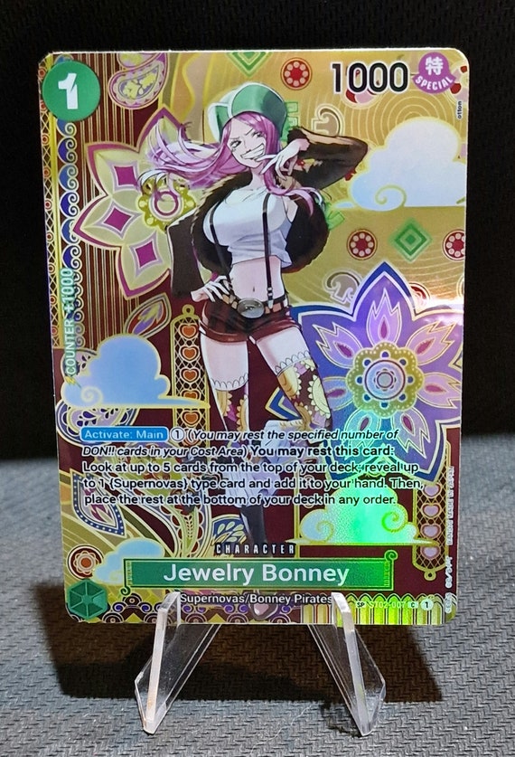 ワンピース プロキシカード ホロ ジュエリー・ボニー ST02-007