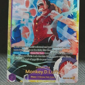 One Piece proxy card Holo - Monkey.D.Luffy EB02-061 Character